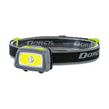 Dorcy - Headlamp 41-3912, AAA Alkaline Batteries. LED Lighting, Focused Beam, 3-Hour Battery Life 