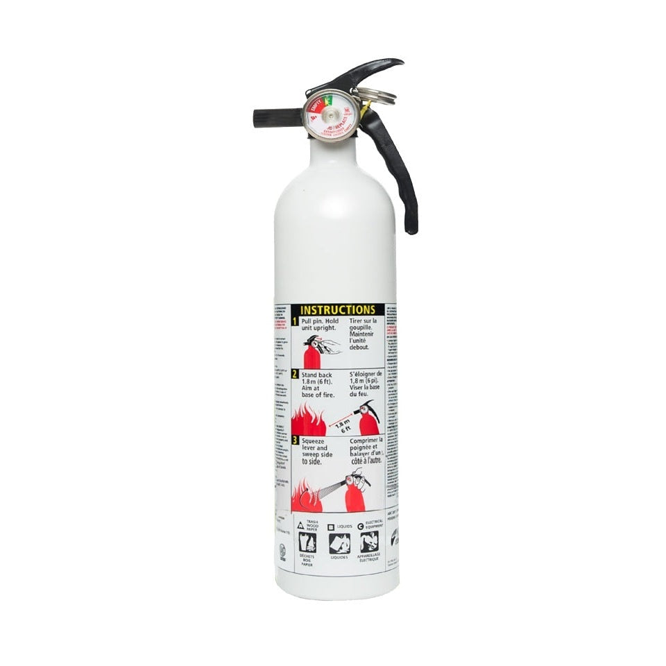 Extincteur Kidde 468030MTL ABC 2,5 lb blanc classe 1-A:10-B:C - Kidde