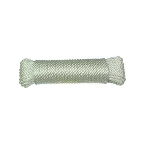 Corde nylon torsadée blanche 1/4 po - Ben-Mor