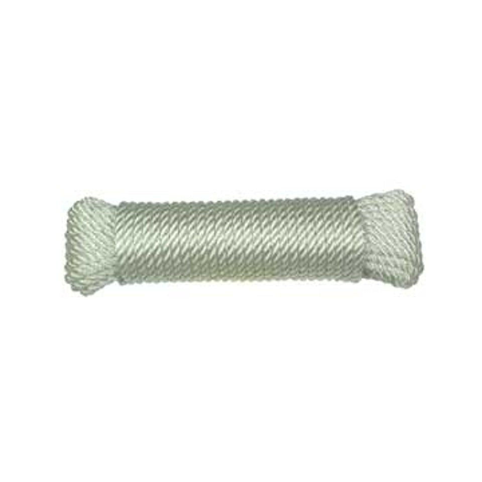Corde nylon torsadée blanche 1/4 po - Ben-Mor