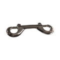 Mousqueton double verrouillage (4" x 3-1/2"), zinc - Ben-Mor