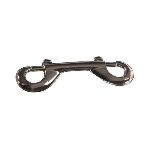 Mousqueton double verrouillage (4" x 3-1/2"), zinc - Ben-Mor