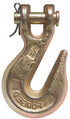 Ben-Mor - 1/4" Clevis Grab Hook, 2600 lb Working Load, Grade 70, Gold Chromate