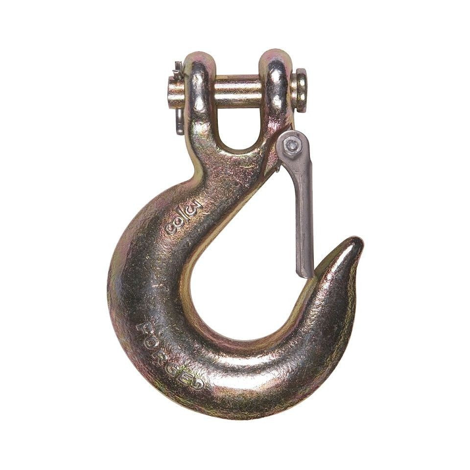 Ben-Mor - Clevis Slip Hook, 5250 Lb Working Load, Grade 70, Gold Chromate 