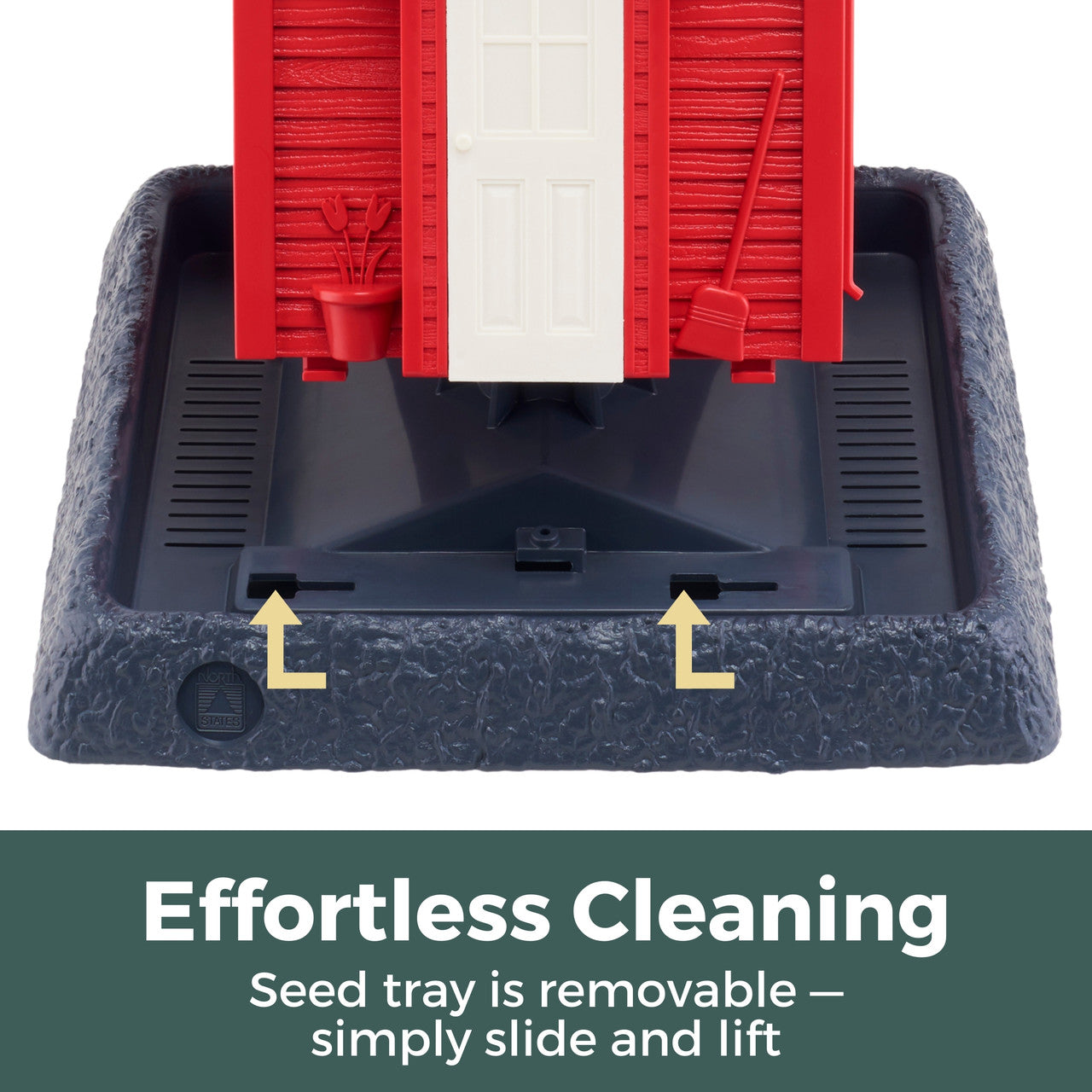 North States Village Collection - School House Bird Feeder 