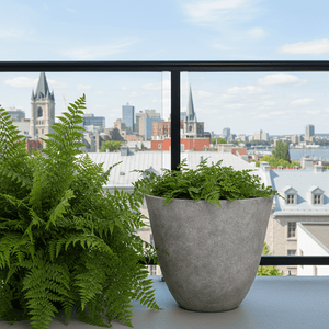 Landscapers Select - Resin Planter with Monzonite Finish