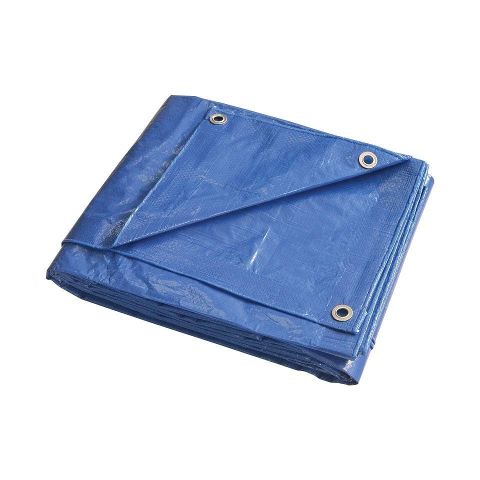 Bâche en polyéthylène, bleu, 5 mil (épaisseur) - ProSource