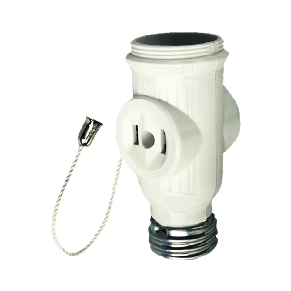 Adaptateur de douille Arrow Hart, 718-3W-SP, 660 W, 3 prises, amande claire - Eaton Wiring Devices