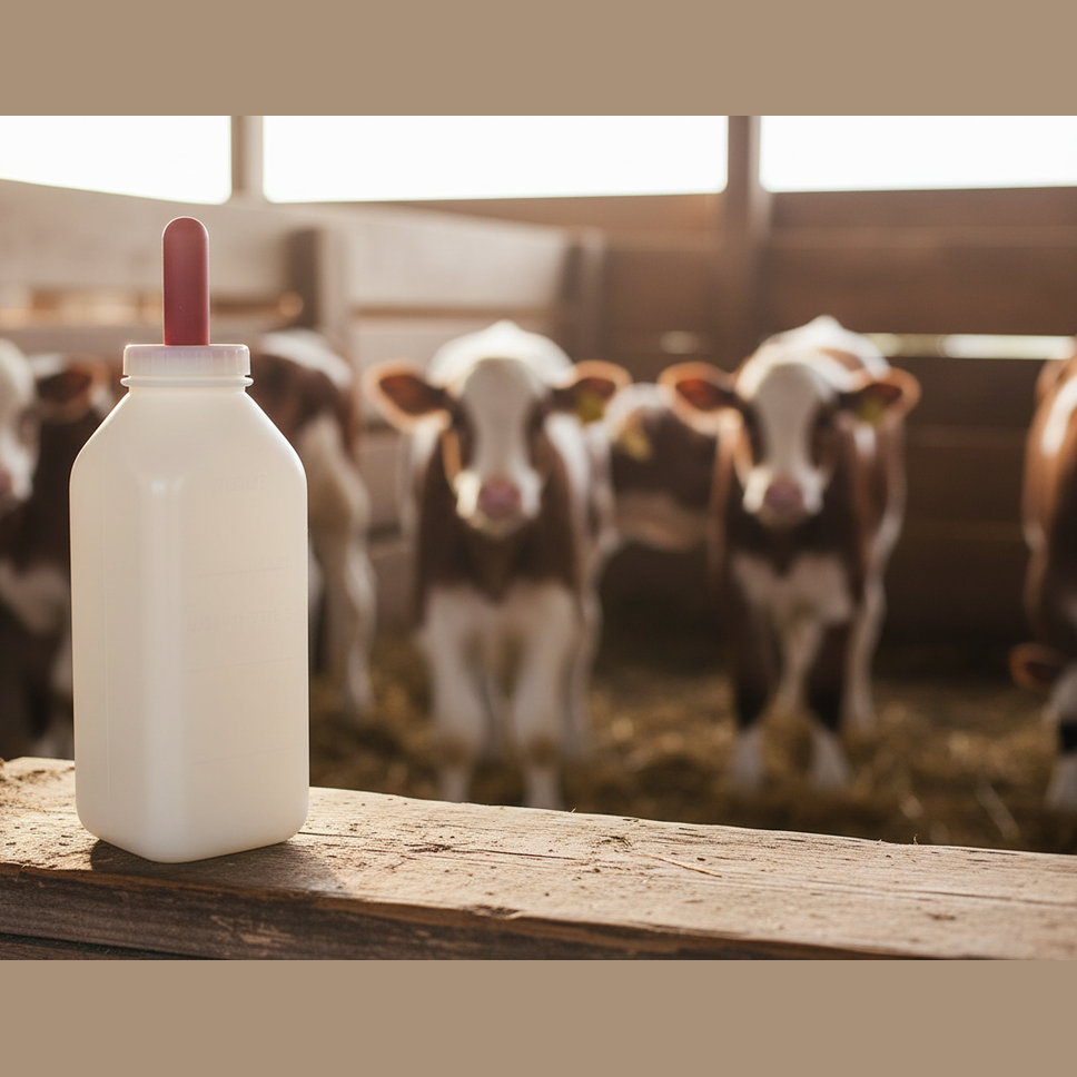 Biberon d'allaitement de 2 litres avec tétine à visser - Little Giant