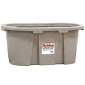 Abreuvoir en plastique pour bétail, gris, 100 Gal. - Behlen Country