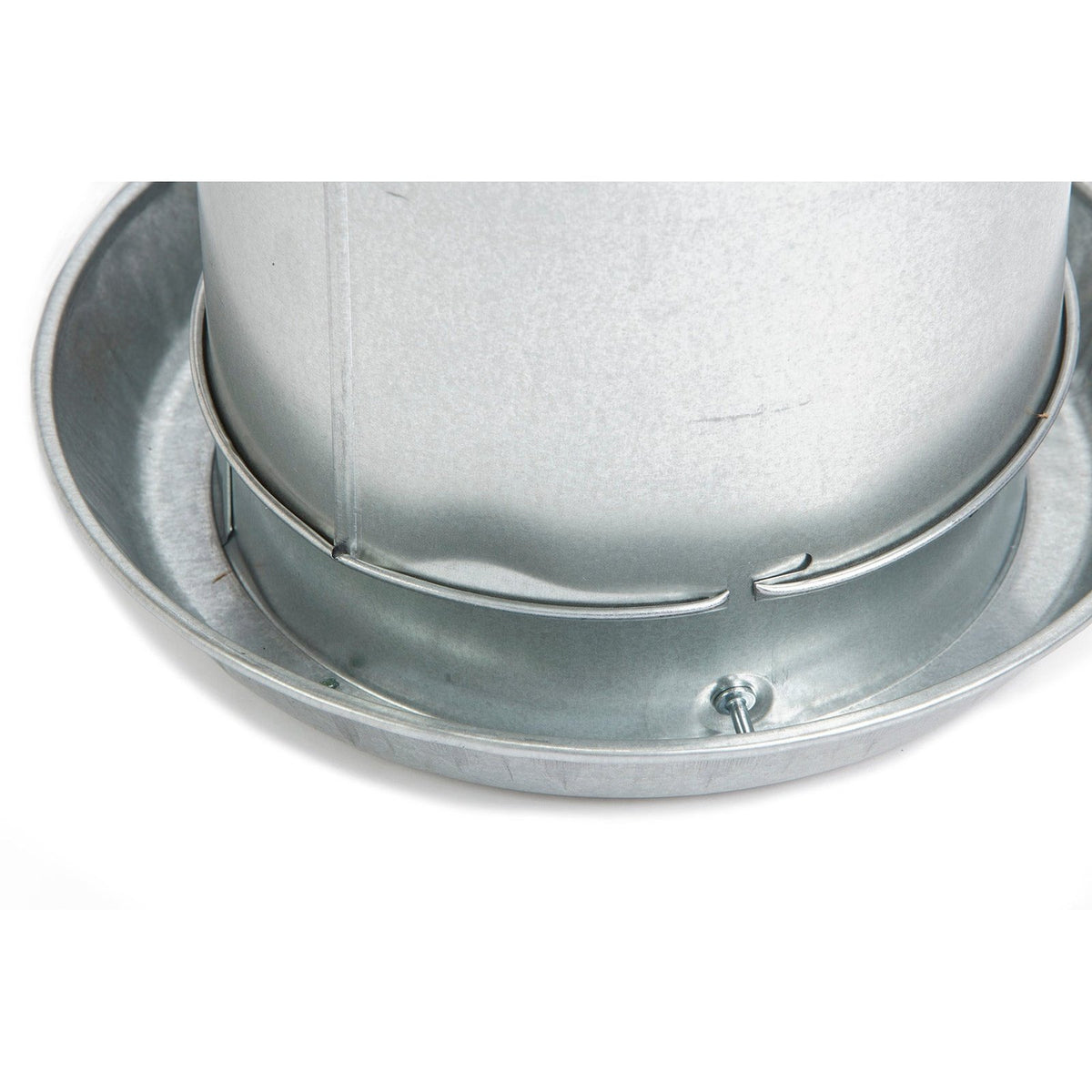 Little Giant - Galvanized Steel Poultry Drinker, 3 Gallons