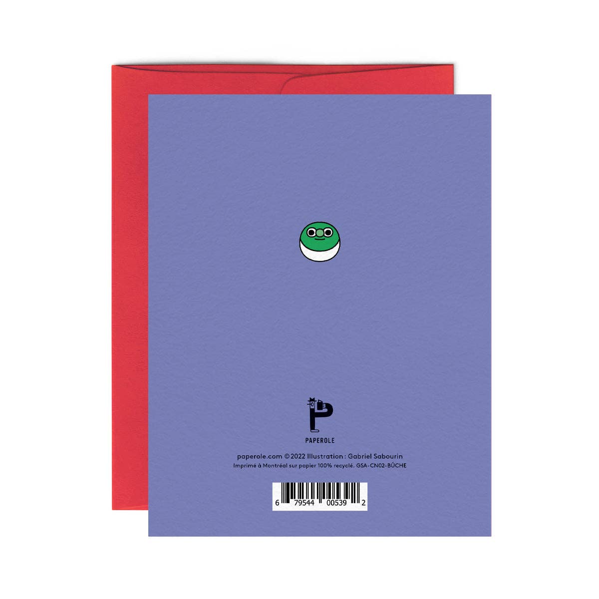 Carte de souhaits · BÛCHE - Paperole