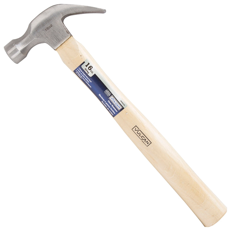 Marteau à panne courbe 16 oz, manche en bois - Vulcan