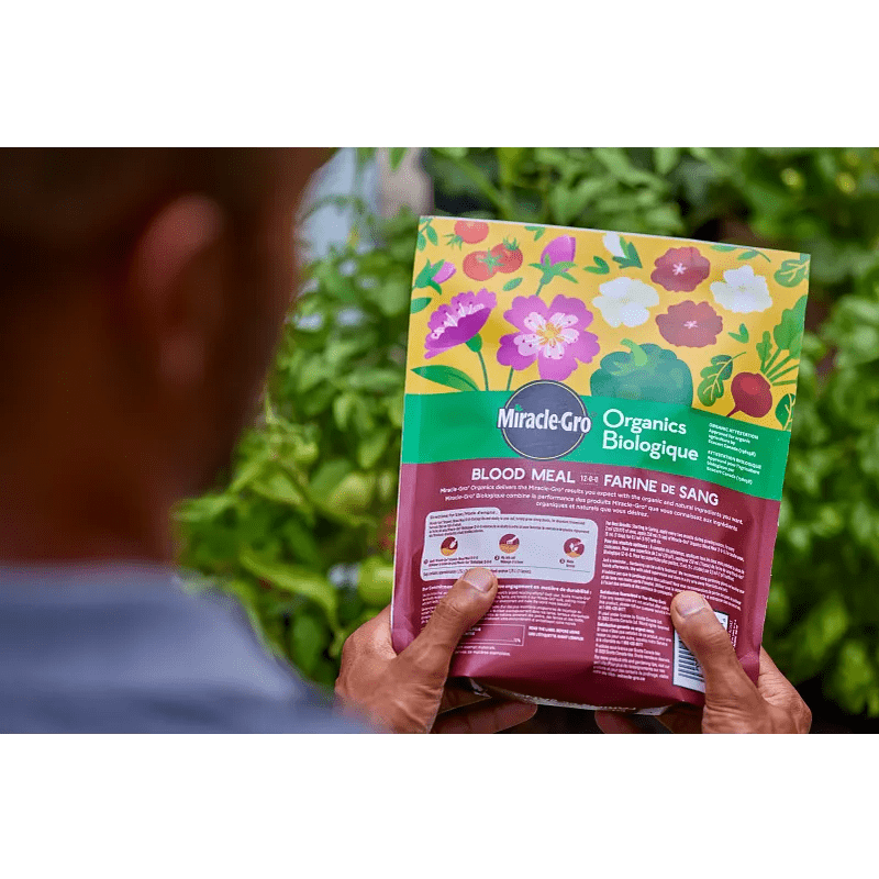 Farine de sang biologique Miracle-Gro® Organics azote, 1,36 kg