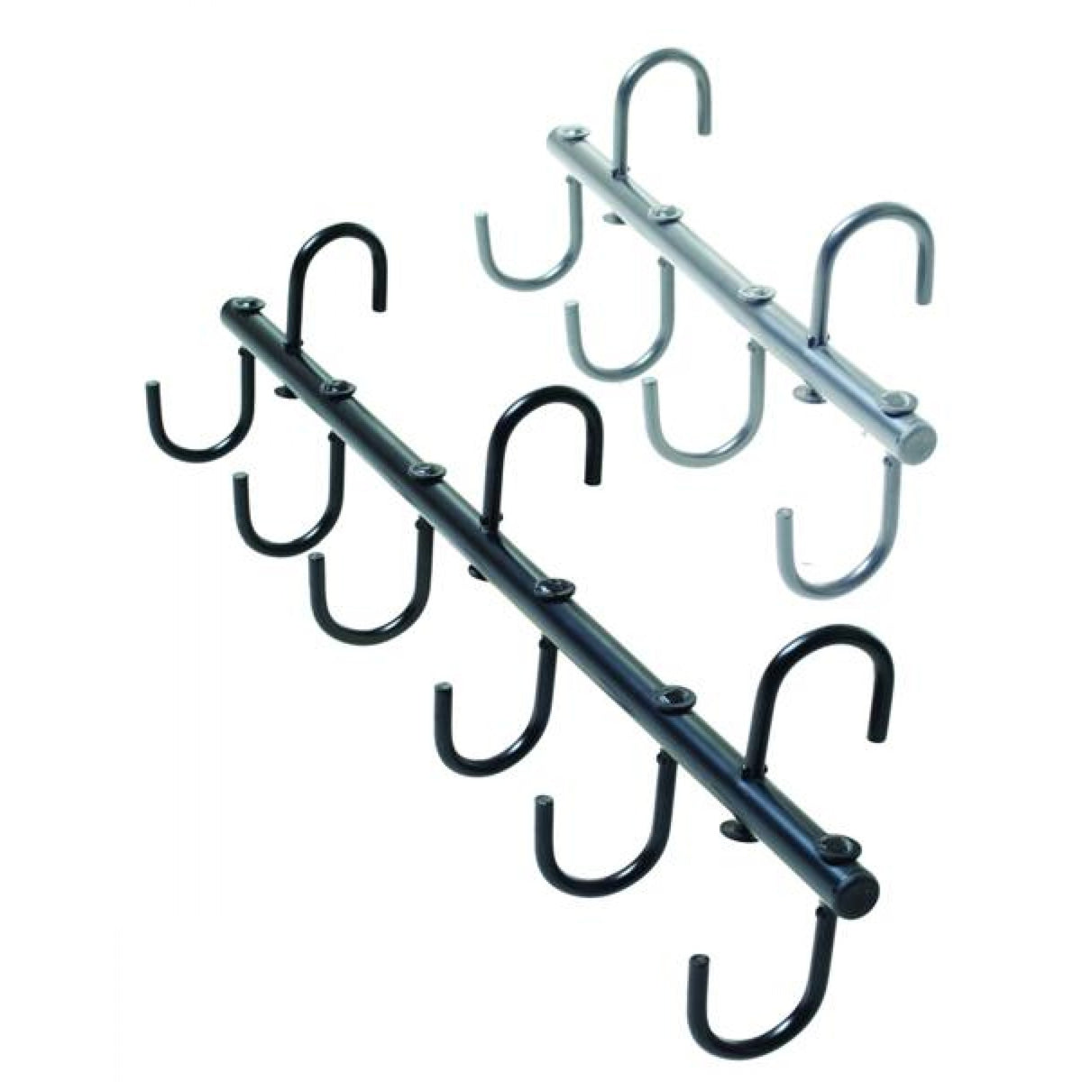 Halter saddle rack with 4 hooks