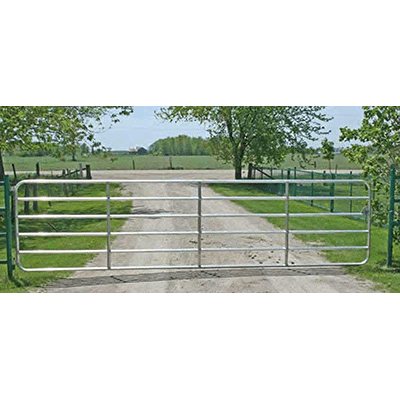 Barriere de ferme en tubes d'aluminium soudés - Duralume