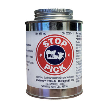 STOP PICK avec tampon (pour prévenir le cannibalisme chez les volailles) - DVL