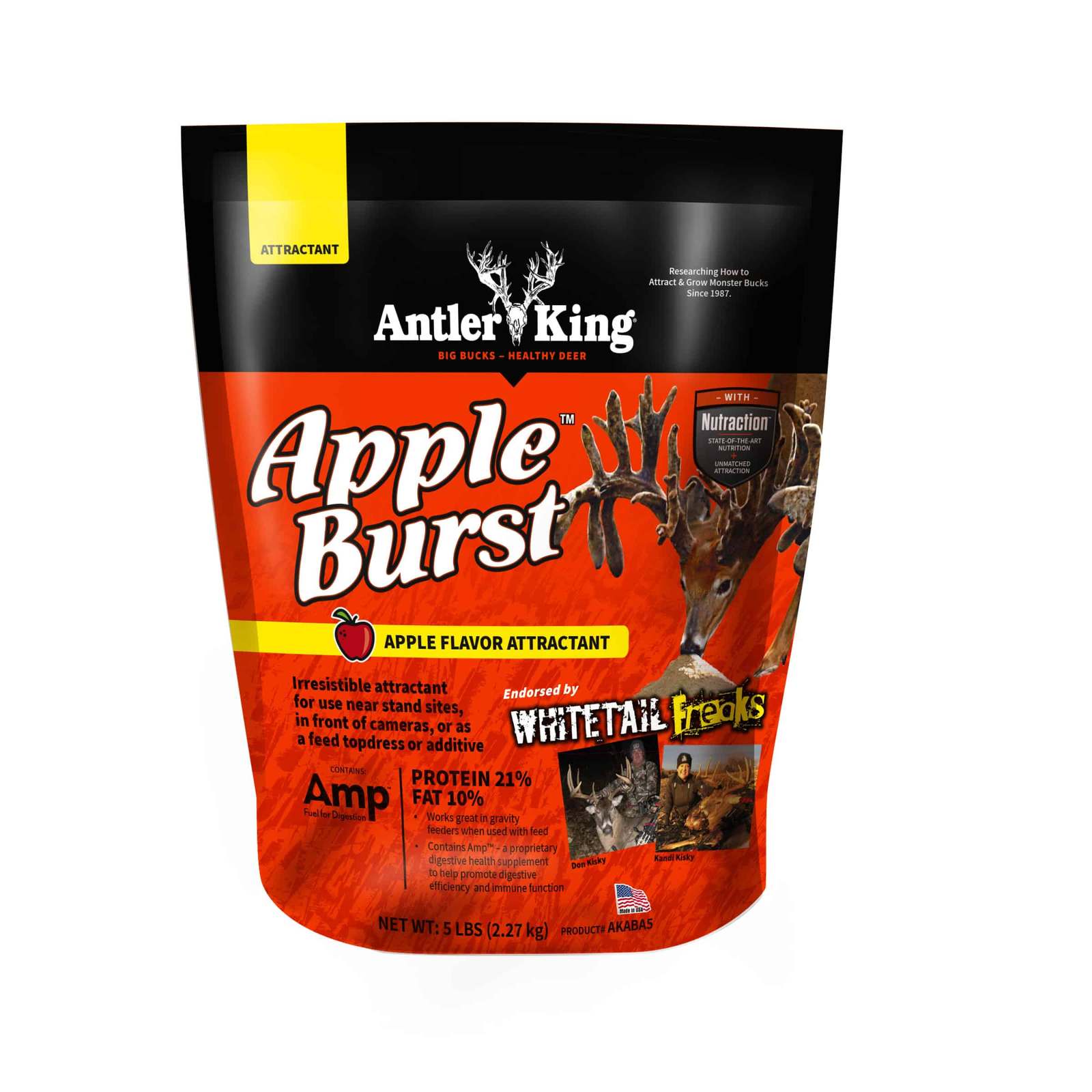 Attractif Apple Burst pour chevreuils 5 lb - Antler King