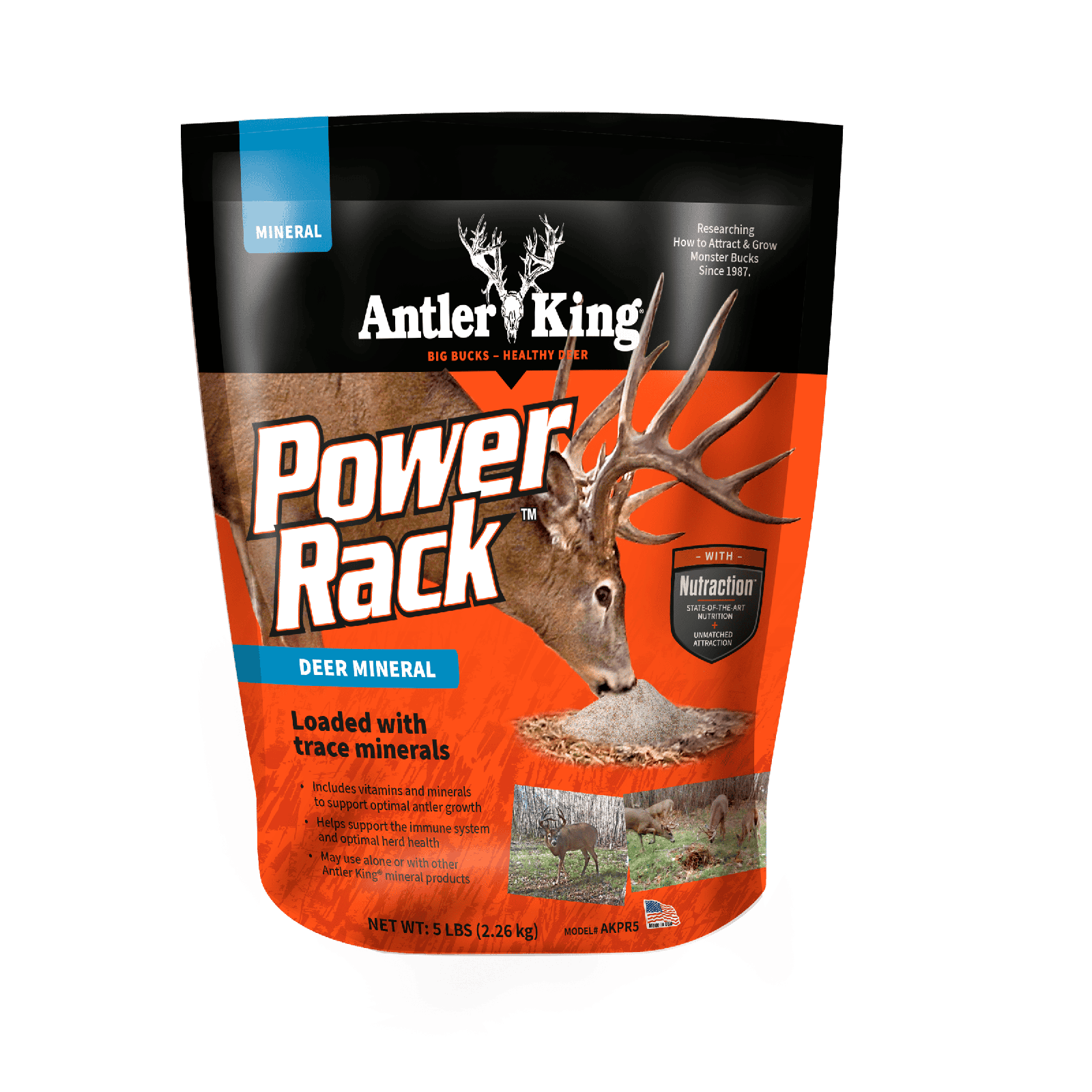 Minéraux Power Rack pour chevreuils 5 lb - Antler King