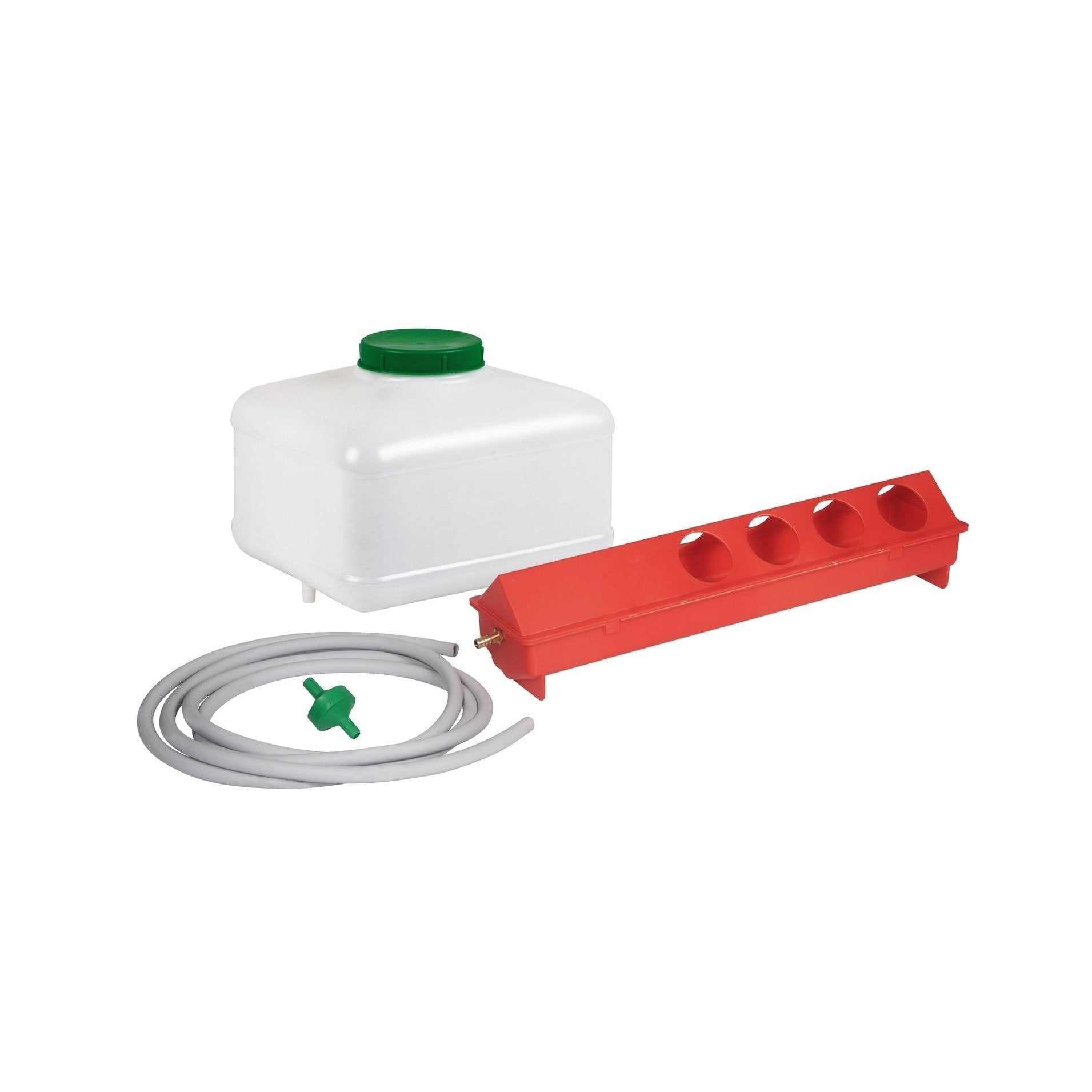 Little Giant - Automatic Plastic Trough Waterer Kit for Poultry