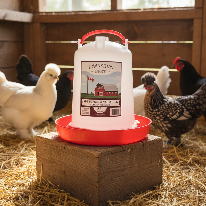 Abreuvoir à volaille en plastique - Townships Best