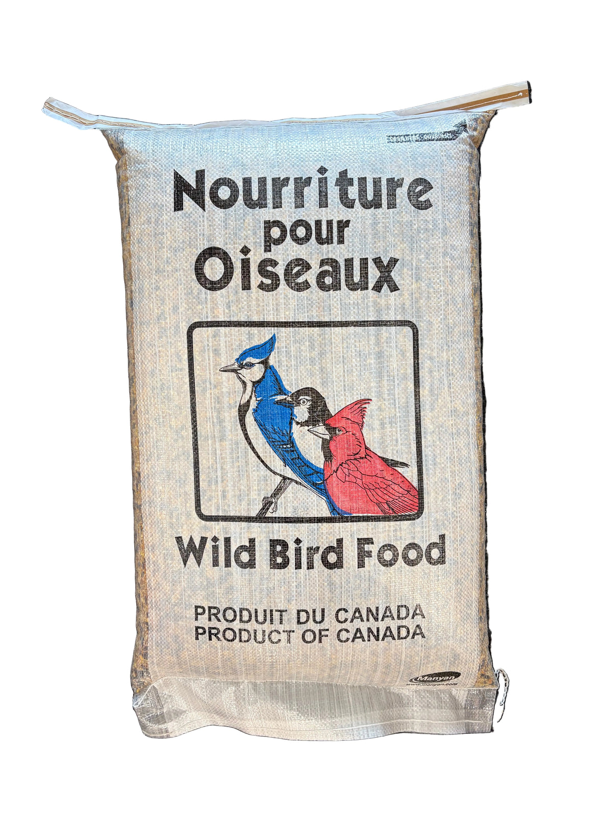 Graines pour oiseaux sauvages avec maïs 18Kg