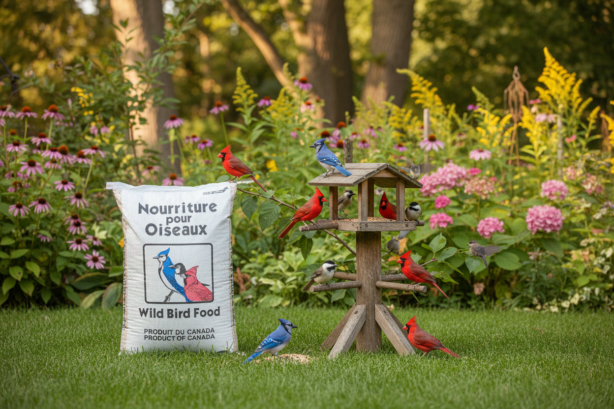 Wild Bird Seed with Corn, 18kg