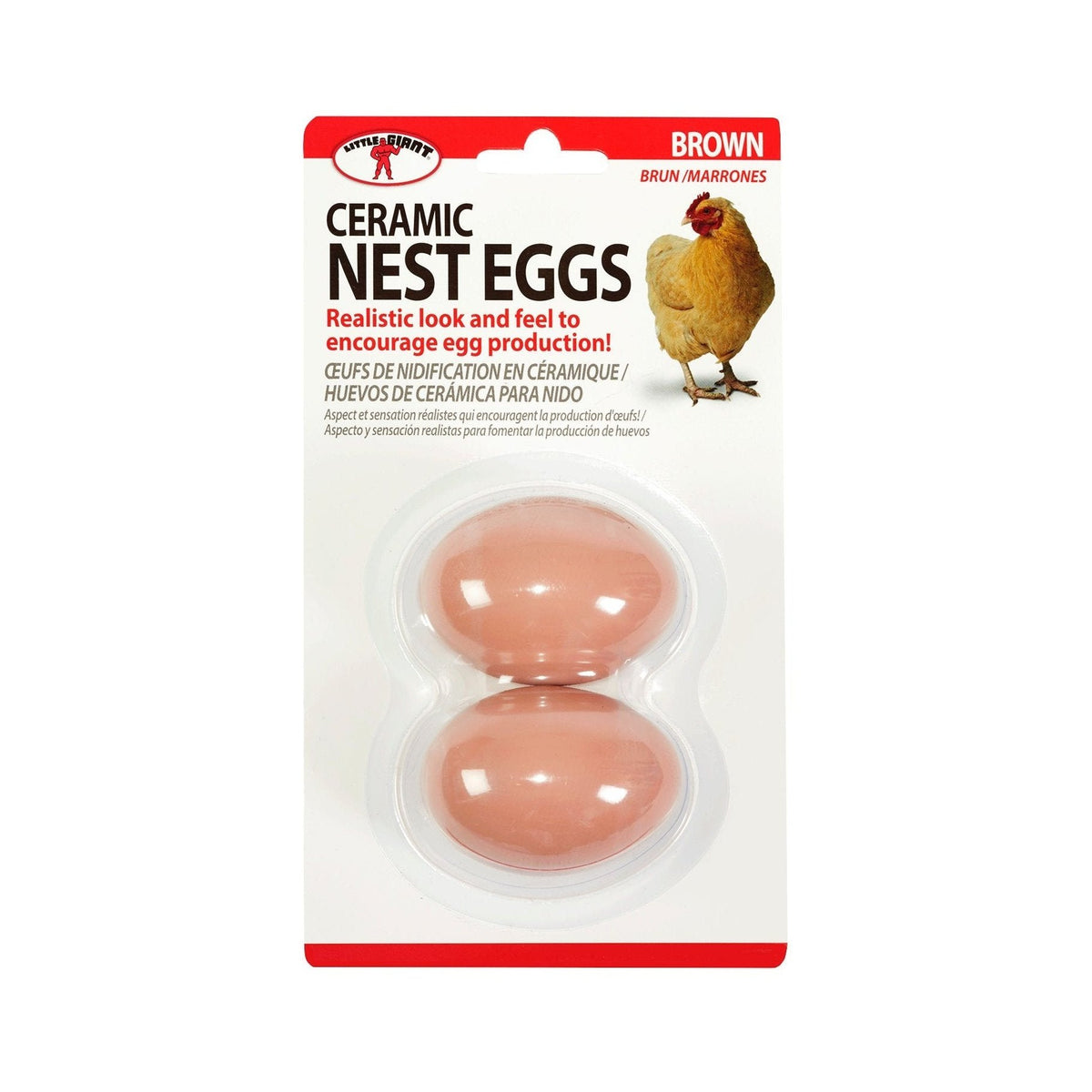 Oeufs de nid en céramique - Little Giant