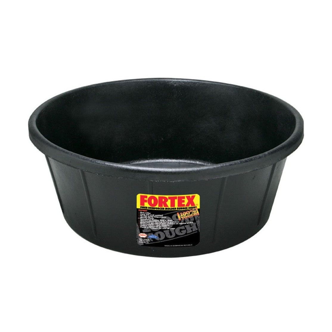 Mangeoire en caoutchouc ultra robuste, 15 gal - Fortex/Fortiflex