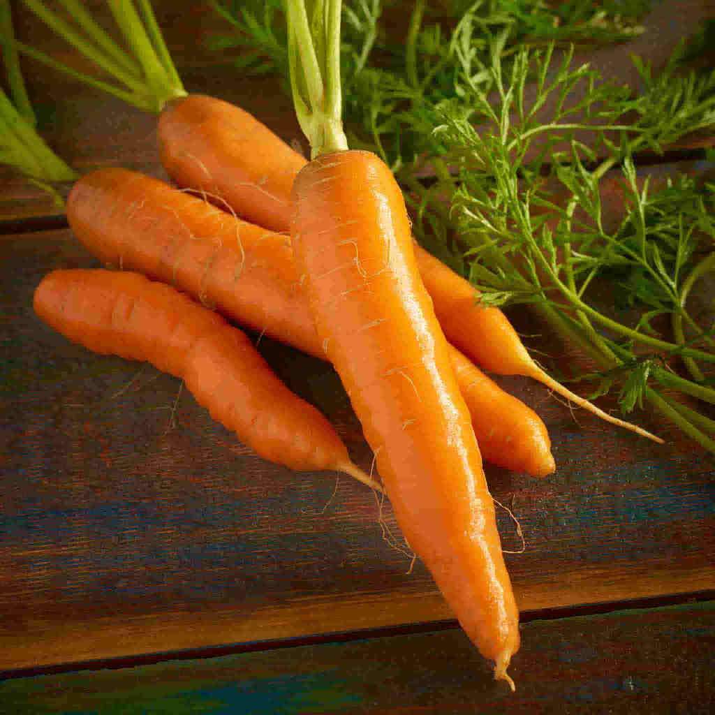 Carrot Red Cored Chantenay Strip - Organic