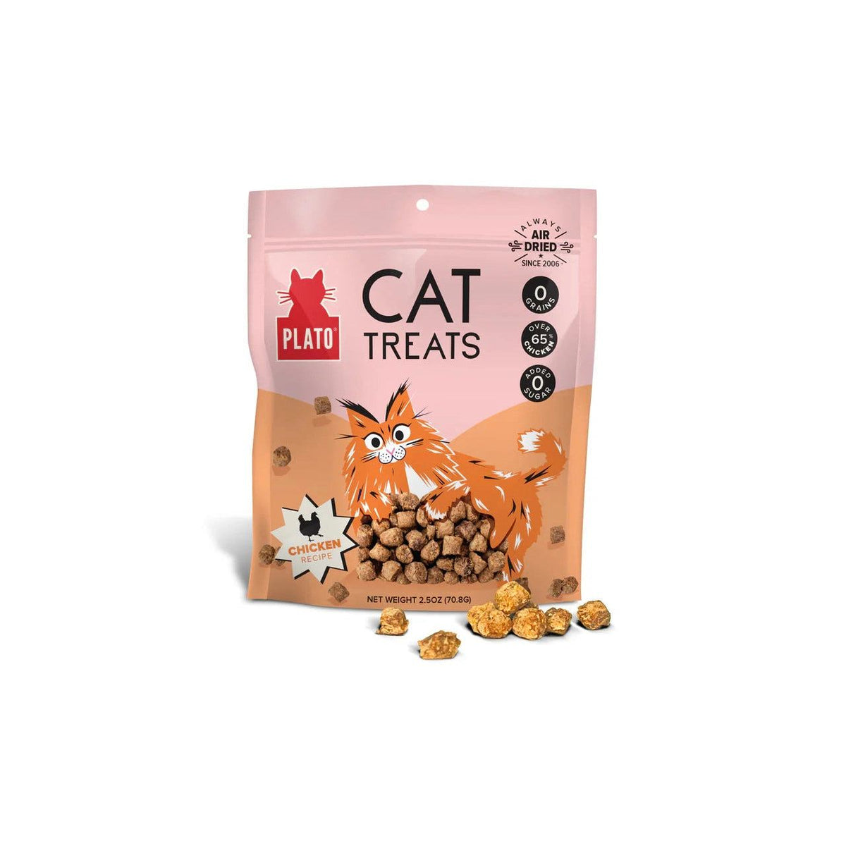 Air-dried cat treats - Plato