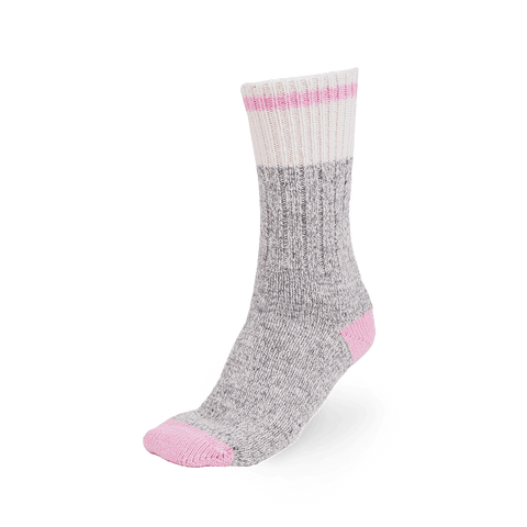 Bas classique pour dame gris et rose - Duray