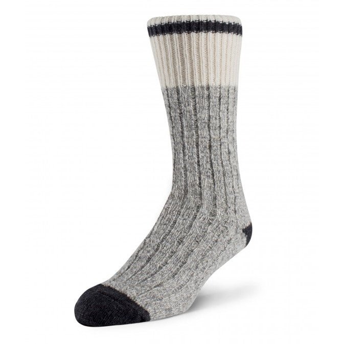 Duray - Classic Black Unisex Wool Socks 