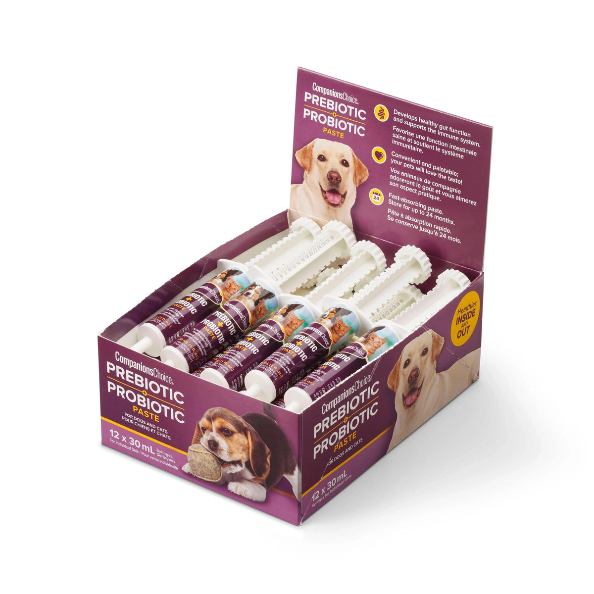 Pâte prébiotique et probiotique 30 ml - Companions Choice