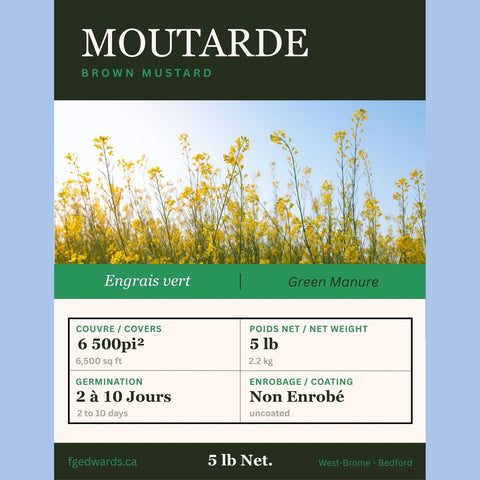 Brown Mustard (5 lb) - F.G. Edwards