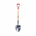 Round shovel with long handle and D-shaped handle - Guaranteed