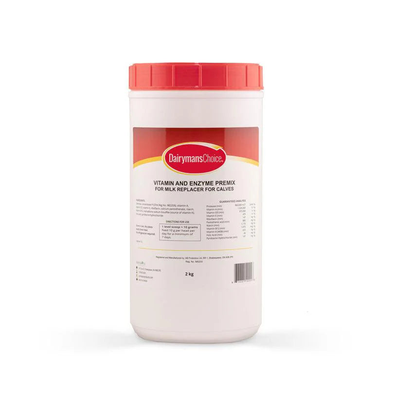 Dairymans Choice - Calf Vitamin, Mineral & Enzyme Premix