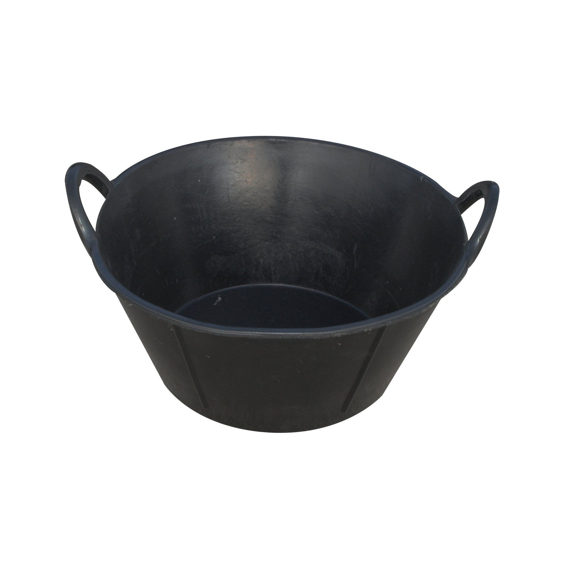 Little Giant - Heavy Duty Rubber Pan With Handles, (6.5 Gallon) 