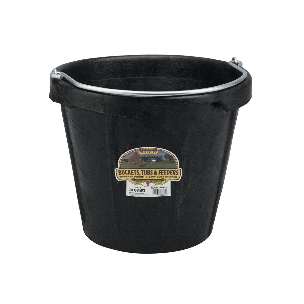 Seau en caoutchouc de 17 litres avec rebord verseur - Little Giant