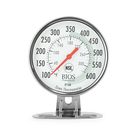 Thermomètre de four à cadran de 3" / 7,5 cm - BIOS