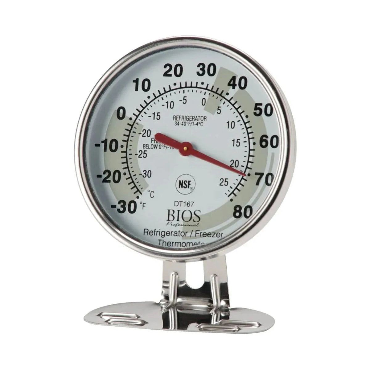 BIOS - Fridge and Freezer Thermometer, 3″ Dial 