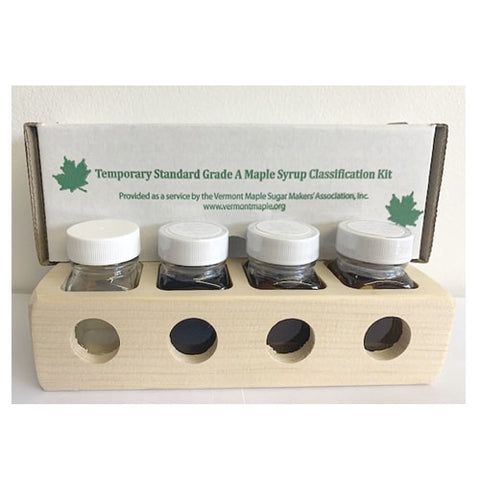 Kit de classification du sirop d'érable.