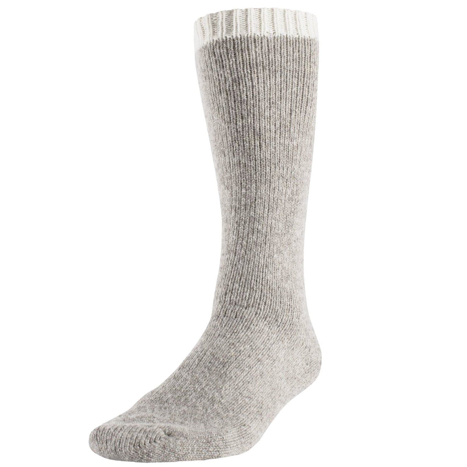 Bas de laine Iceberg gris - Duray