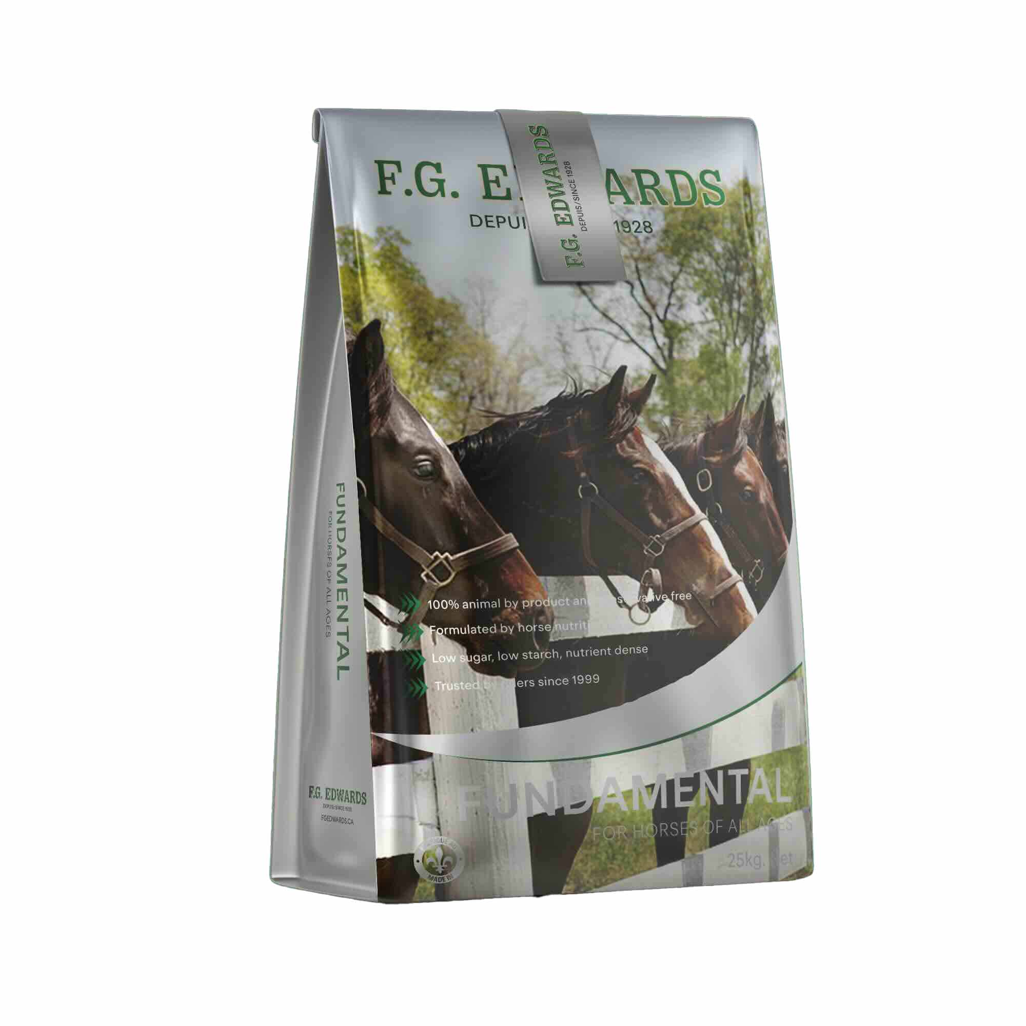 FG Edwards - Fundamental - 14% textured horse feed