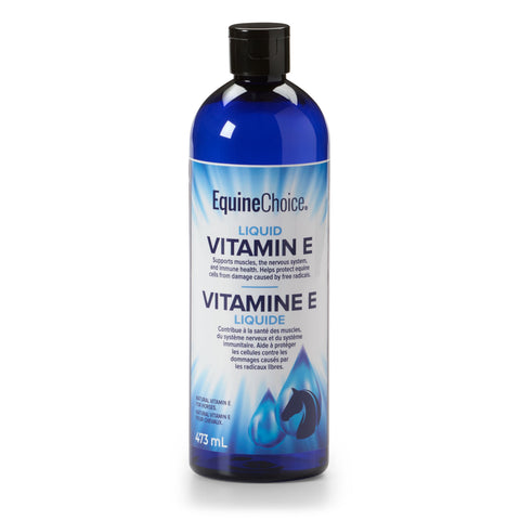 Vitamine E liquide : complément alimentaire pour le soutien des muscles, des nerfs et du système immunitaire - Equine Choice
