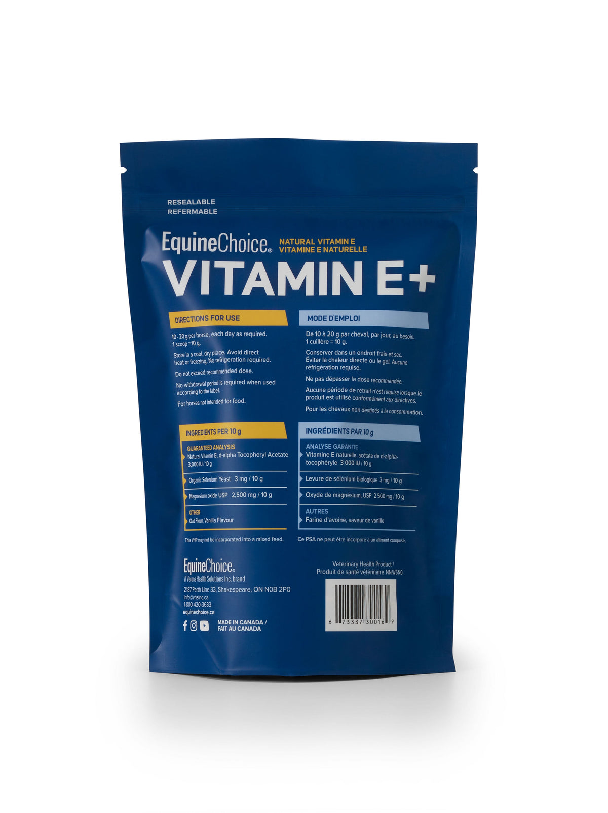 Vitamine E+ - Equine Choice