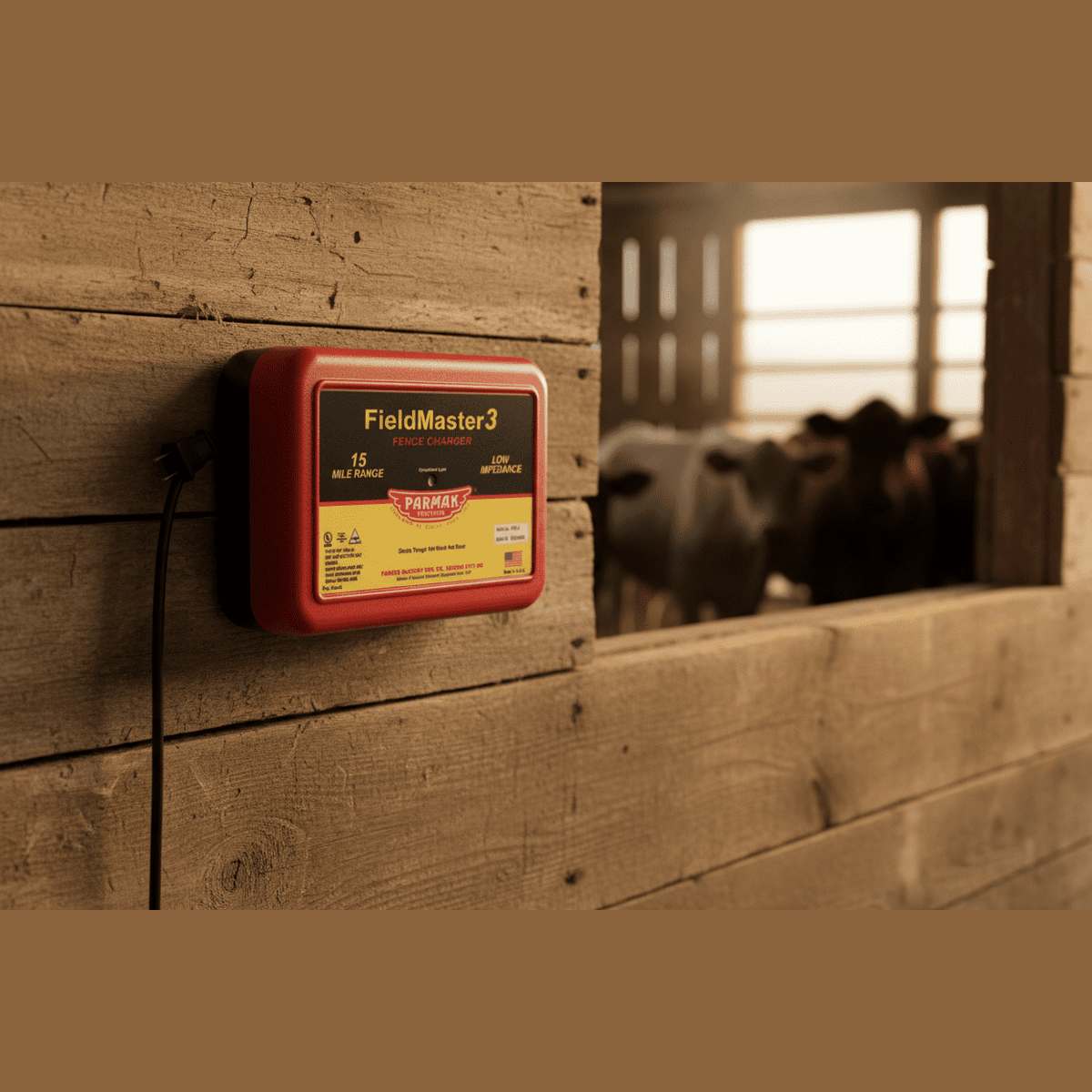 Parmak - Electric Fence Energizers, Field Master 3 (120 V) 