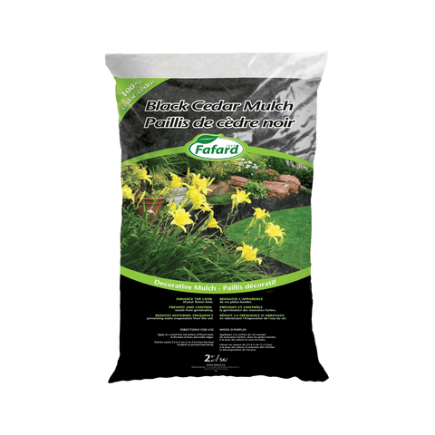 Fafard - Black cedar mulch 
