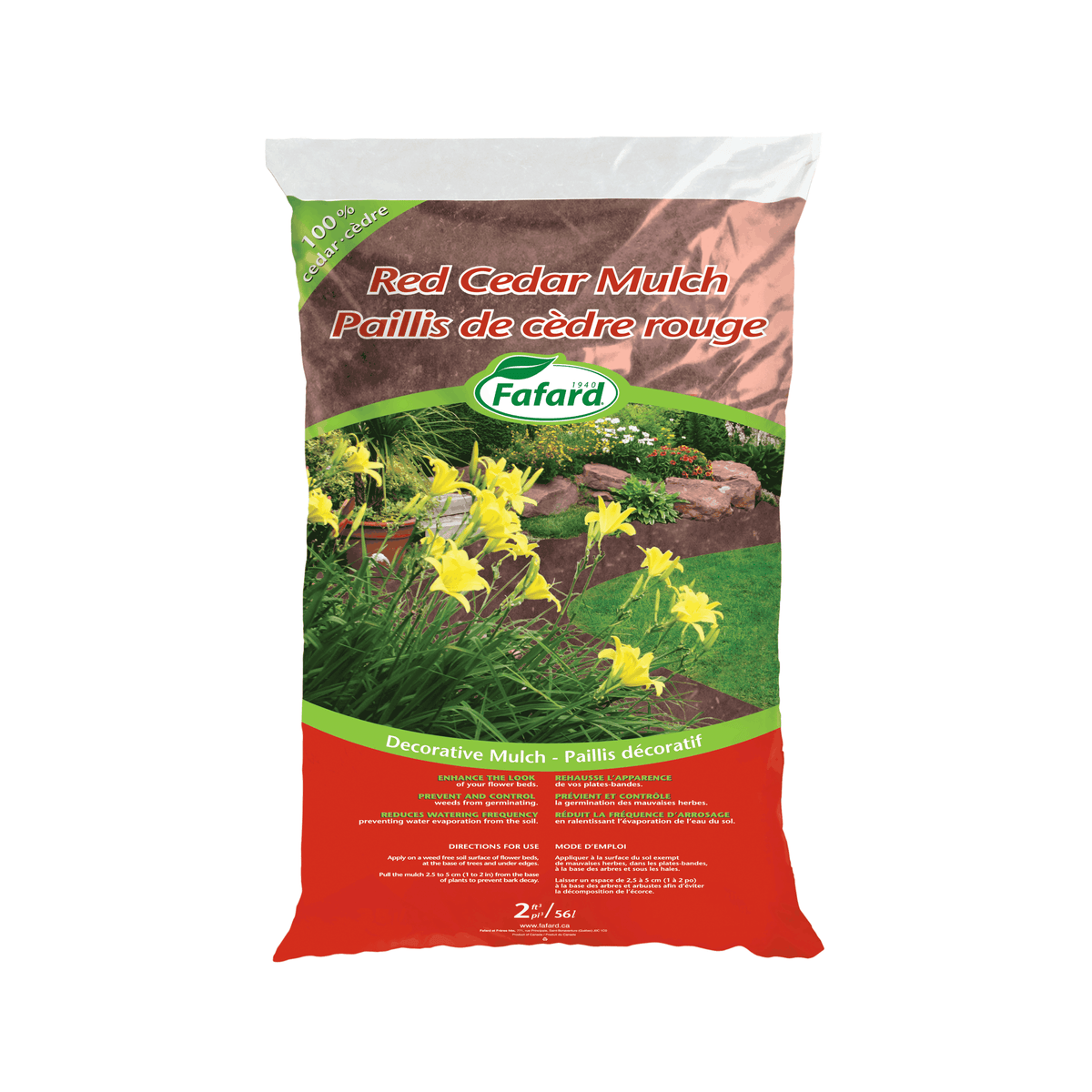 Fafard - Red Cedar Mulch