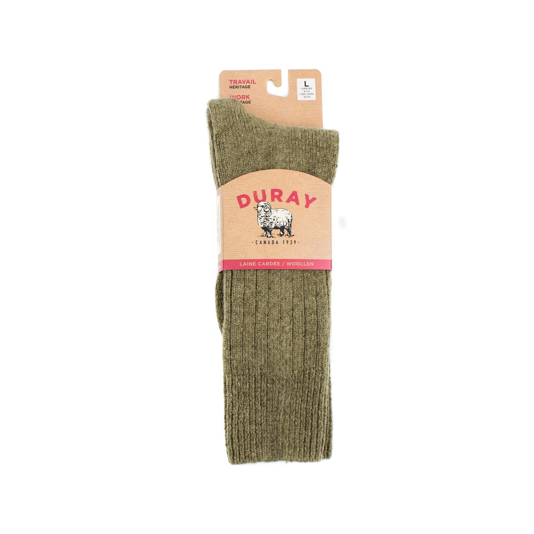 Duray - Federal Khaki Unisex Socks